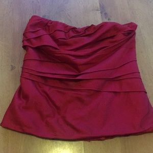 The Limited strapless top